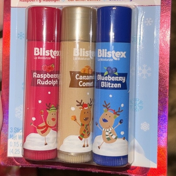NEW! Blistex Holiday Collection Hydrating Lip Moisturizer 2 Packs 6 Total Tubes - Picture 12 of 16